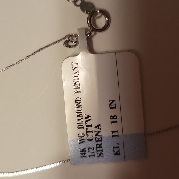 Brand New with tags Diamond Necklace - Picture 3 of 9